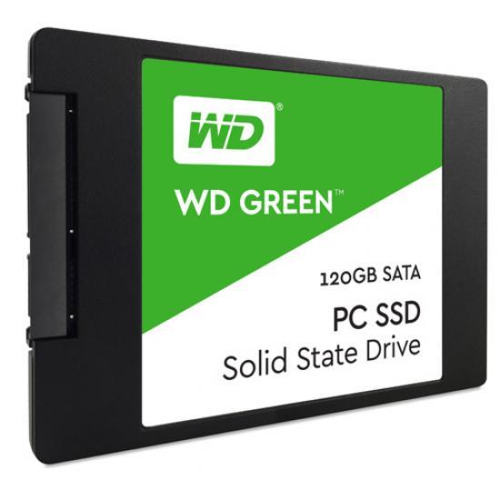 حافظه SSD وسترن دیجیتال مدل GREEN WDS120G1G0A ظرفیت 120 گیگابایت Western Digital HDD SSD WD Green 120GB